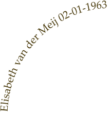 Elisabeth van der Meij 02-01-1963