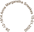 28-12-1914 Anna Margaretha Sneekes 15-01-2000