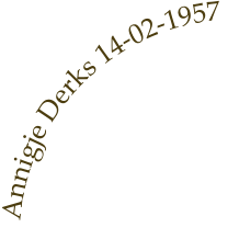 Annigje Derks 14-02-1957
